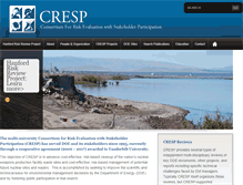 Tablet Screenshot of cresp.org